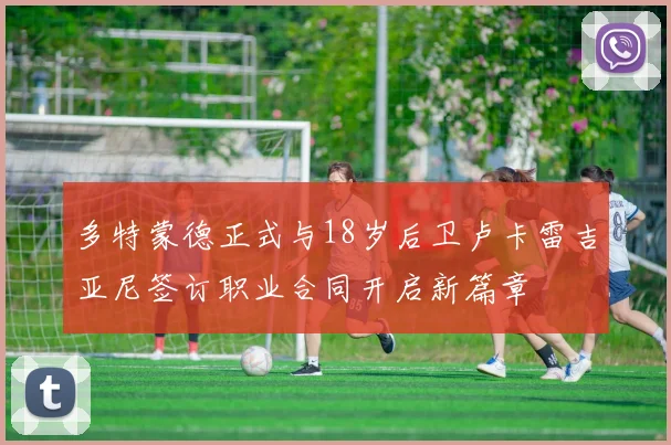 多特蒙德正式与18岁后卫卢卡雷吉亚尼签订职业合同开启新篇章
